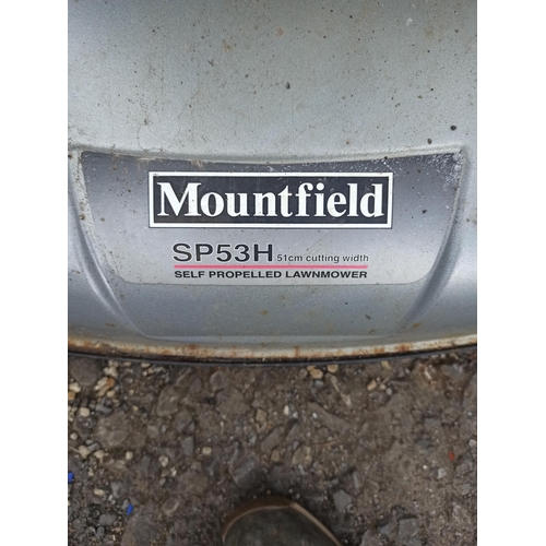 128 - Mountfield SP53H with Grass Box - Seen Running