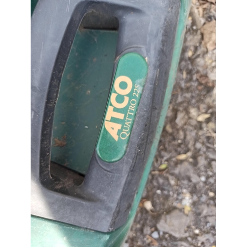 135 - Petrol ATCO Mower with Grass Box - Seen Running