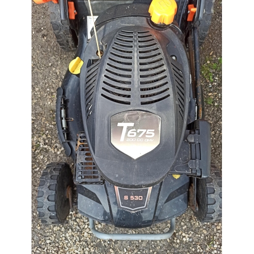 136 - Combi 4 in 1 Petrol Mower with Grass Box - Seen Running