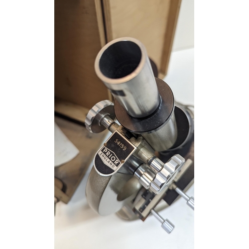 921 - A Prior 54159 Microscope