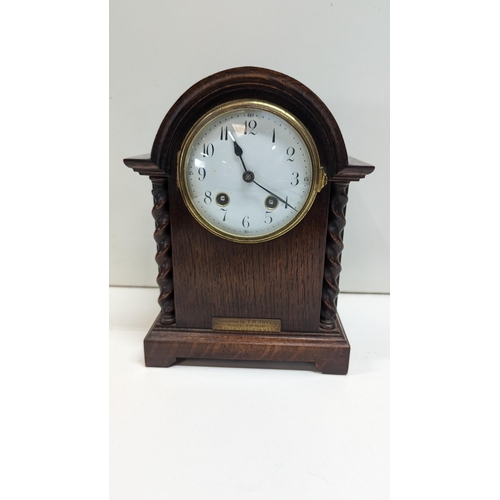 514 - A 1930's 8 Day Mantle Clock