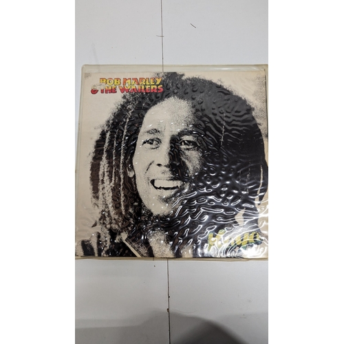 295 - A Quantity of Vinyl LP Records, Bob Marley, Roxy Music, Glitter, Slade etc.