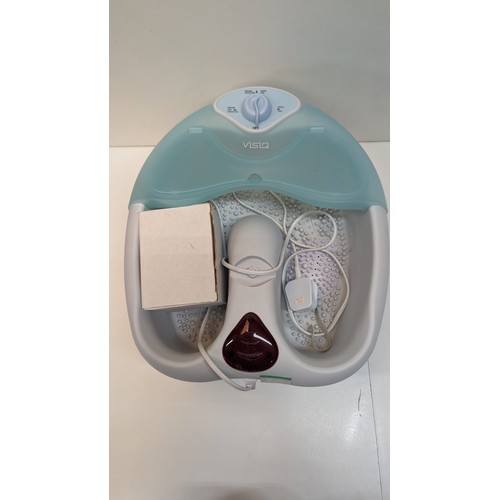 1202 - A VISIQ Foot Bath and Accessories