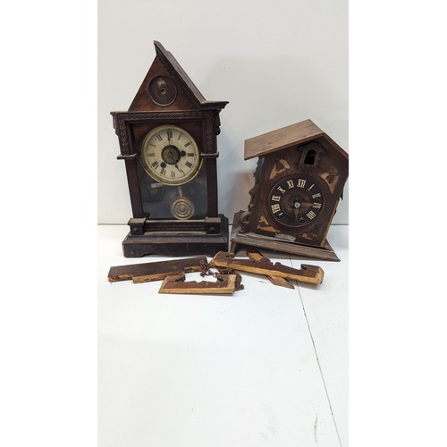 513 - 2 x Clocks in Need of Repair