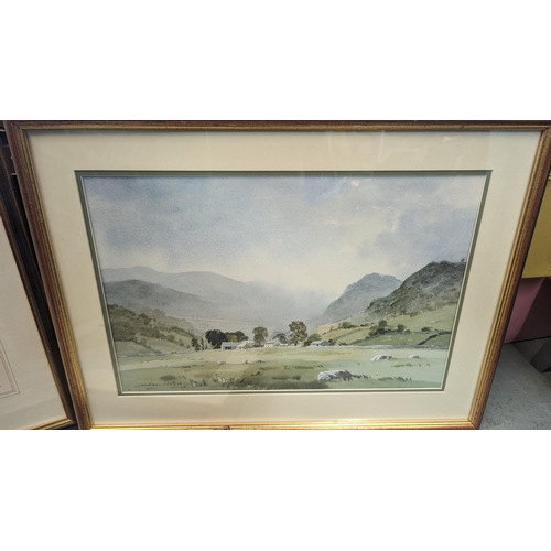 1295 - 3 x Framed Prints A Heaton - Cooper, Terry Harrison, S Astcher