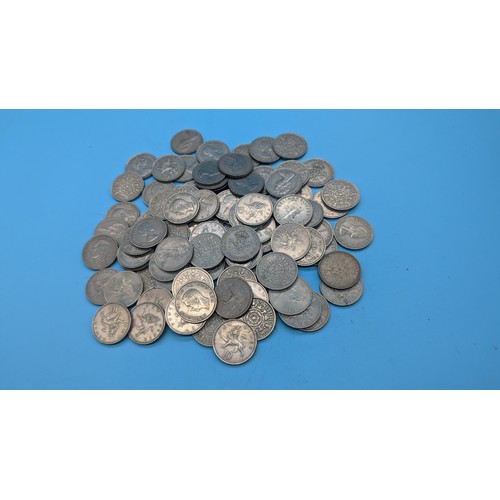 394 - A Quantity of GB Two Shilling/ 10 Pence Pieces