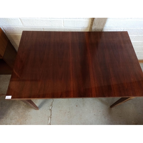 495 - A Vintage Extending Dining Table - Closed 73 x 110 x 70cm, Extended 73cm x 190cm x 70 cm