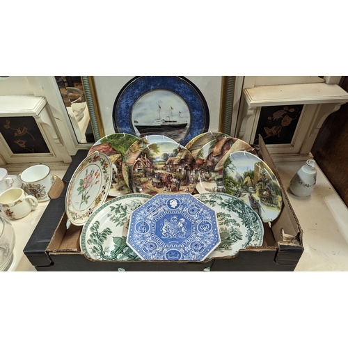 751 - A Quantity of Collectors Plates, Spode etc