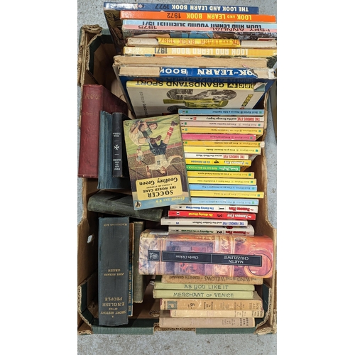 883 - A Box of Vintage Children's Books, Enid Blyton etc.