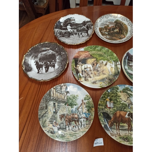 1131 - Glory Box of Collectors Plates , Crystal and More