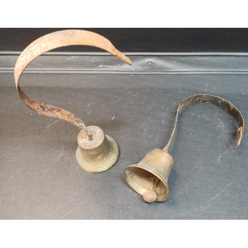 509 - A Pair of Georgian Servant Bells 24cm H