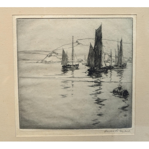 1147 - A Signed Etching by Harold B Herbert