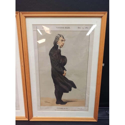 1157 - Vanity Fair Framed Prints x 2