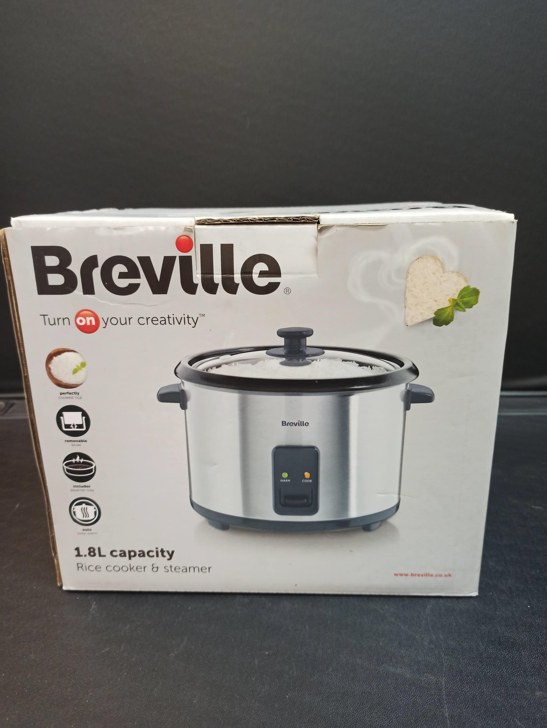 Breville Rice Cooker and Steamer Boxed, Unopened and Unused