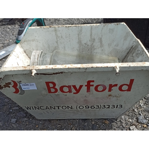 50A - Metal Mini Skip - Bayford Wincanton