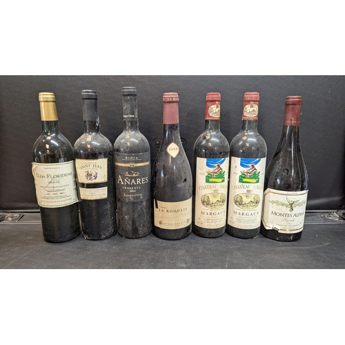 675 - A Bottle of Domaine La Roquette Chatequneut Du Pape 2004, 2 x Chateau Siran, Margaut 1998, A Bottle ... 