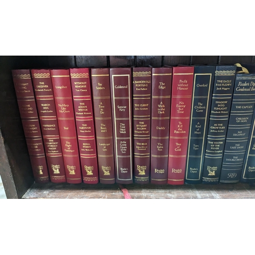 1124 - Large Quantity of Readers Digest Books x 2 Shelves