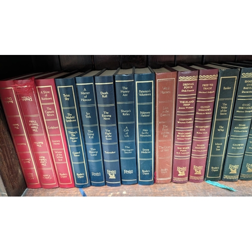 1124 - Large Quantity of Readers Digest Books x 2 Shelves