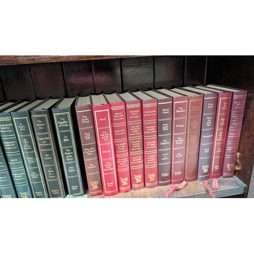 1124 - Large Quantity of Readers Digest Books x 2 Shelves