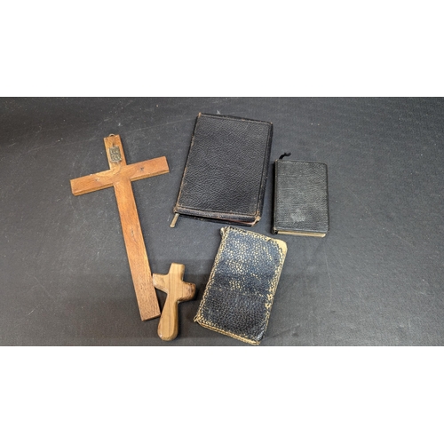 658 - Prayerbooks and Crosses