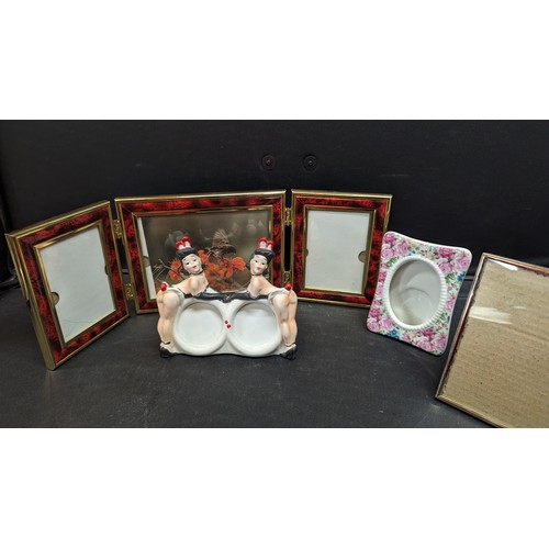 1254 - A Quantity of Novelty and Other Picture Frames