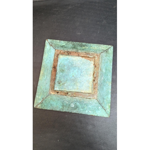 1100 - A Heavy Cast Bronze Ashtray 9.3 kgs approx.