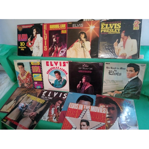 705 - Elvis Lp's including Love Songs, US Male, Welcome to my World and More - 14 in total