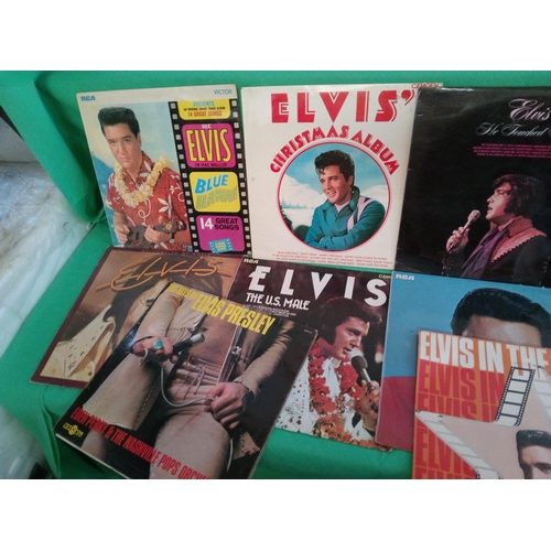 705 - Elvis Lp's including Love Songs, US Male, Welcome to my World and More - 14 in total