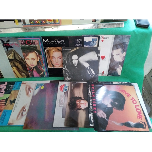 708 - Mixed 80's 12 inch Including Dead or Alive, UB40, Culture Club, Robert Palmer , Mel & Kim, Nik Kersh... 