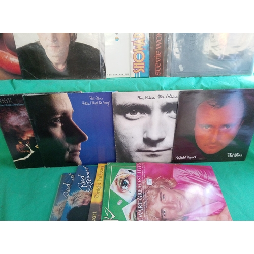 712 - Phil Collins, Genesis , Elton John, Rod Stewart LP's and More