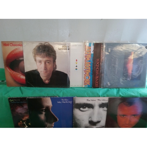 712 - Phil Collins, Genesis , Elton John, Rod Stewart LP's and More