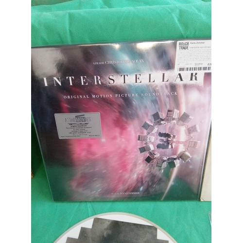 713 - Collectable Vinyl including Interstellar Sound Track, Billy Idol LA Voman Picture Disc , Ingrid The ... 