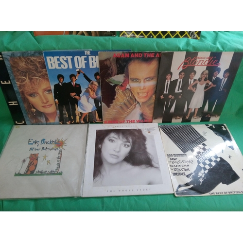 715 - 80's LP's Including Blondie, Kate Bush, Edie Brickell, Adam and the Ants and \more