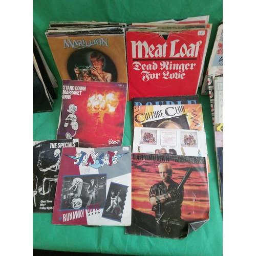 718 - Mixed 7inch including The Best of the Specials, Meat Loaf, Rolling Sgtones, The Pogues and More