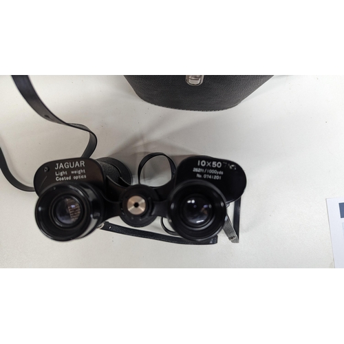 796 - A Pair of Jaguar 10 x 50 Binoculars