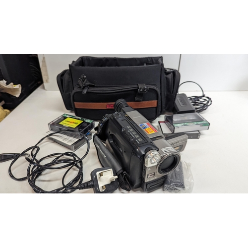 798 - A Sony Camcorder Hi8 and Bag