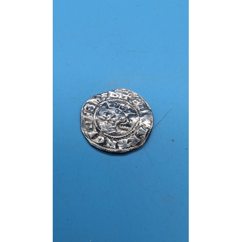 601 - A Silver Edward III Halfpenny Hammered Coin