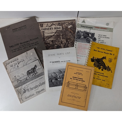 563 - A Collection of Farming and Agricultural Vintage Magazines and Manuals, Massey - Harris Ltd, Peter S... 