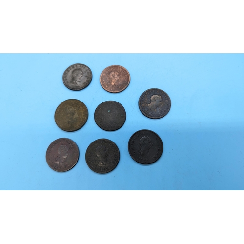 618 - A Quantity of George III Half Penny Pieces 1806, 1807 etc.