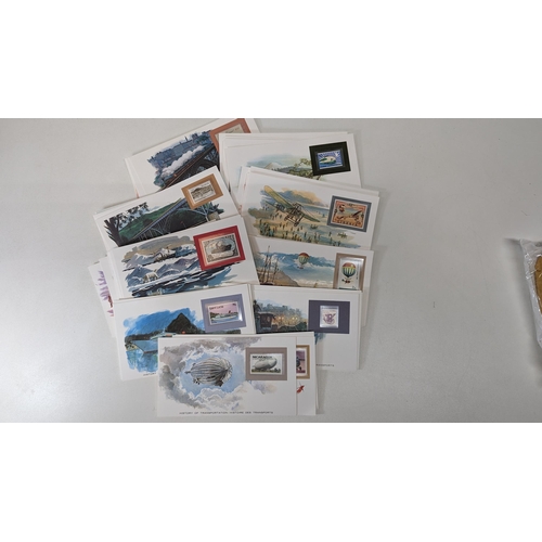 664 - History of Transportation - French Stamp Set