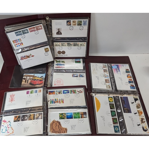 667 - 4 x Albums of GB First Day Covers