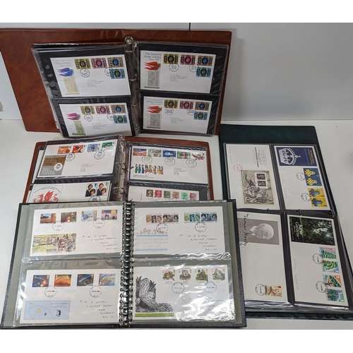 668 - 4 x Albums of GB First Day Covers