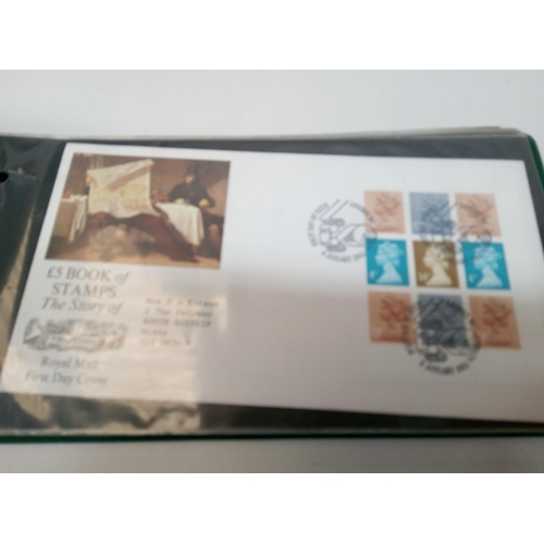 669 - 5 x Gb First Day Cover Albums