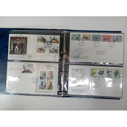 669 - 5 x Gb First Day Cover Albums