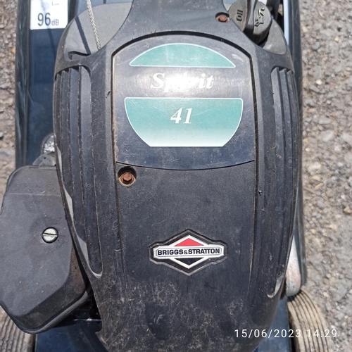 91 - A Haytor Petrol Mower - Seen Running