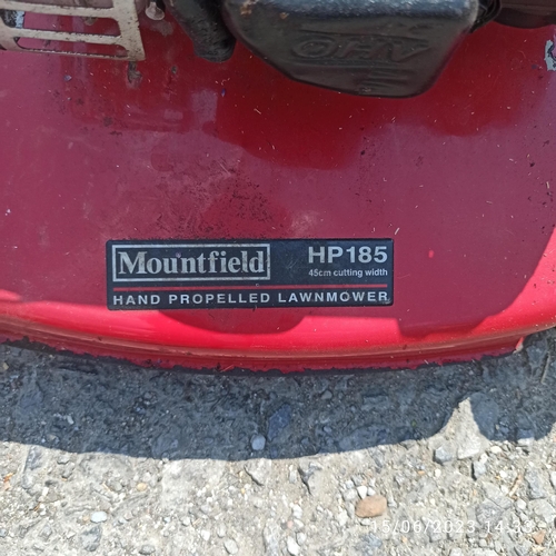 95 - A Mountfield HP185 Self Propelled Lawn Mower Seen Running