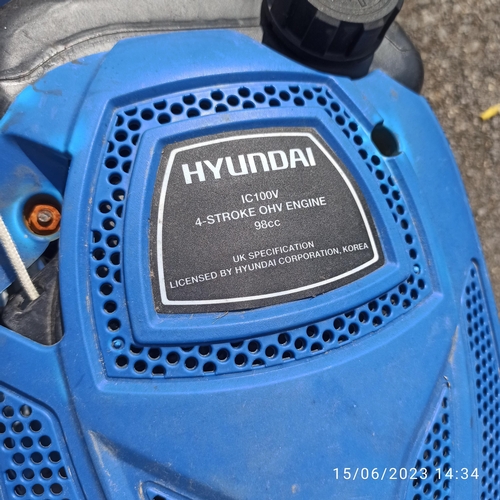 93 - A Hyundai Lawn Mower - Seen Running