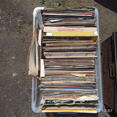 738C - A Large Quantity of mixed Vinyl LP Records including David Gates, James Last etc