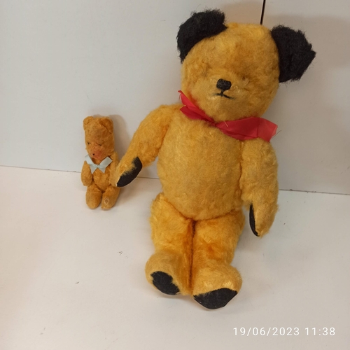 857C - Two Vintage Teddy Bears - One Large and One Small