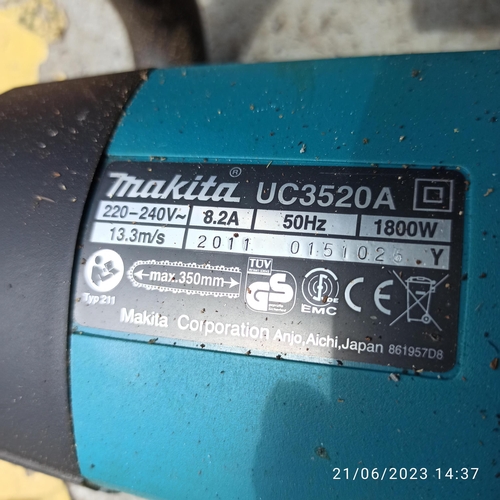 170 - A Makita Chain Saw 350mm 14